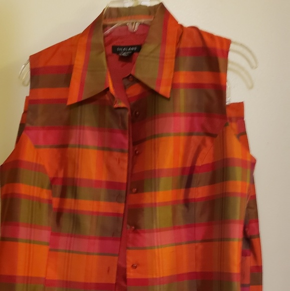 Two piece sleeveless skirt set - Picture 2 of 8